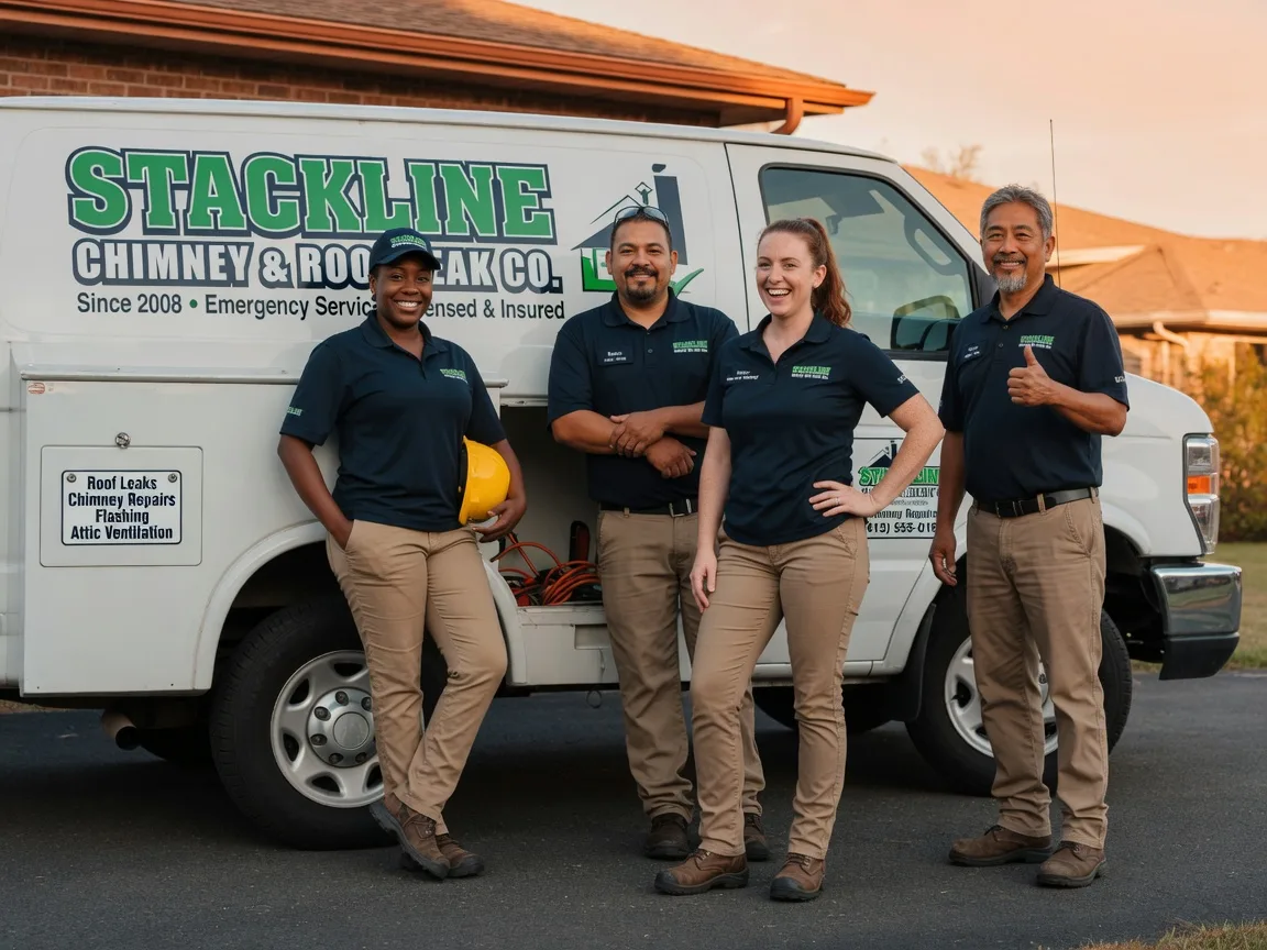 Chimney flashing repair company in Helen, WV